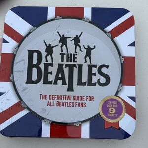 The Beatles Collector's Tin with Book and Magnets